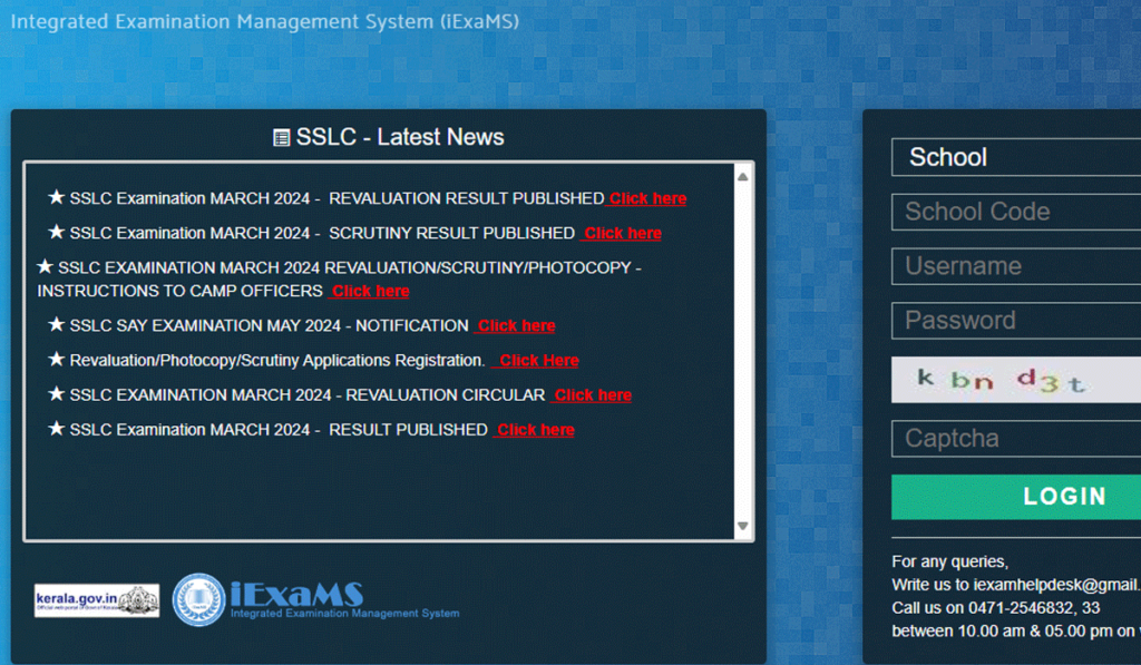 SSLC Result 2024 Revaluation